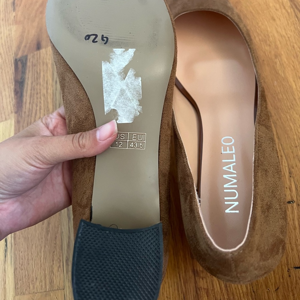 Cute Numaleo suede heels - Picture 5 of 5